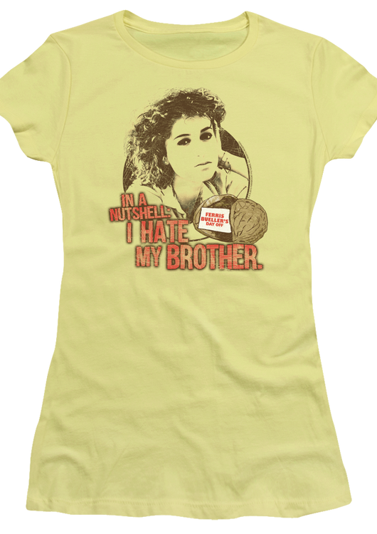 Junior In a Nutshell Ferris Bueller's Day Off Shirt - main product image