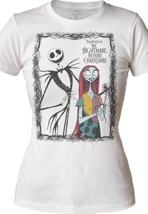 Junior Jack and Sally Nightmare Before Christmas Shirt