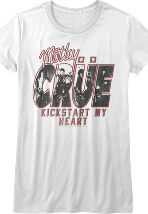 Womens Kickstart My Heart Motley Crue Shirt