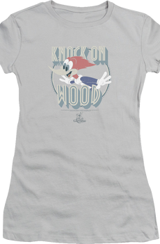 Ladies Knock Woody Woodpecker Shirt