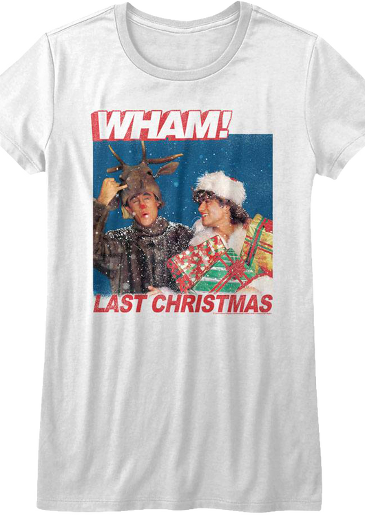 Womens Last Christmas Wham Shirt - main product image