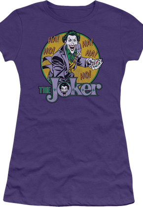 Ladies Laughing Joker Batman Shirt