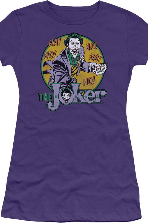 Ladies Laughing Joker Batman Shirtmain product image