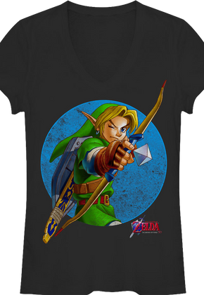 Junior Link V-Neck Legend of Zelda Shirt