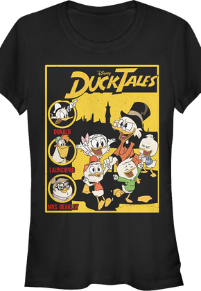 Ladies Main Cast And Supporting Characters DuckTales Shirt