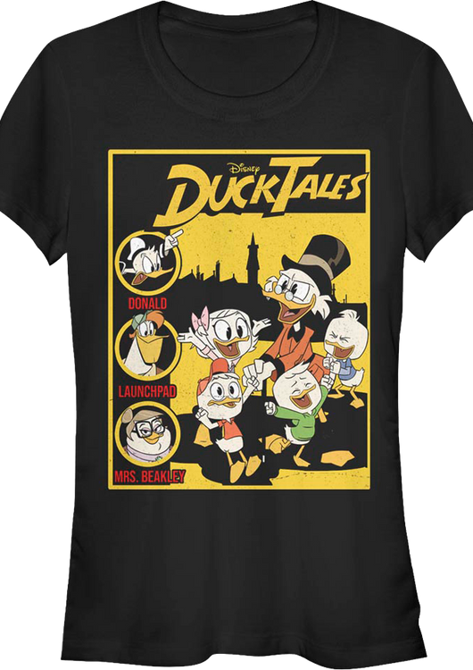 Ladies Main Cast And Supporting Characters DuckTales Shirt - main product image
