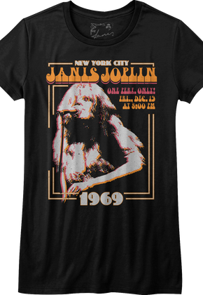 Womens New York City Janis Joplin Shirt