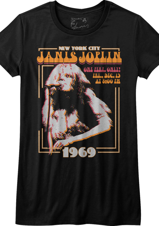 Womens New York City Janis Joplin Shirt - main product image