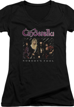 Junior Nobody's Fool Cinderella V-Neck Shirt