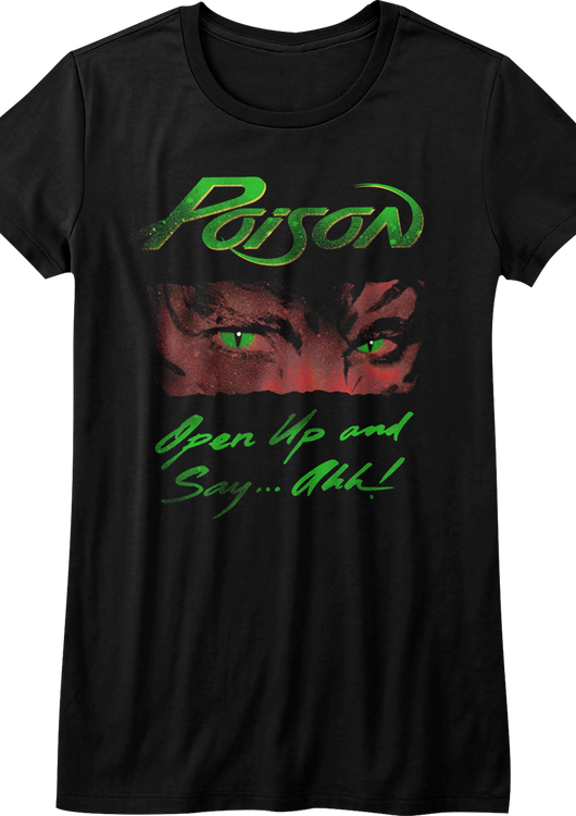 Womens Open Up and Say Ahh Poison Shirt - main product image