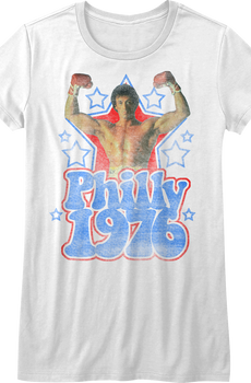 Womens Philly 1976 Rocky Shirt