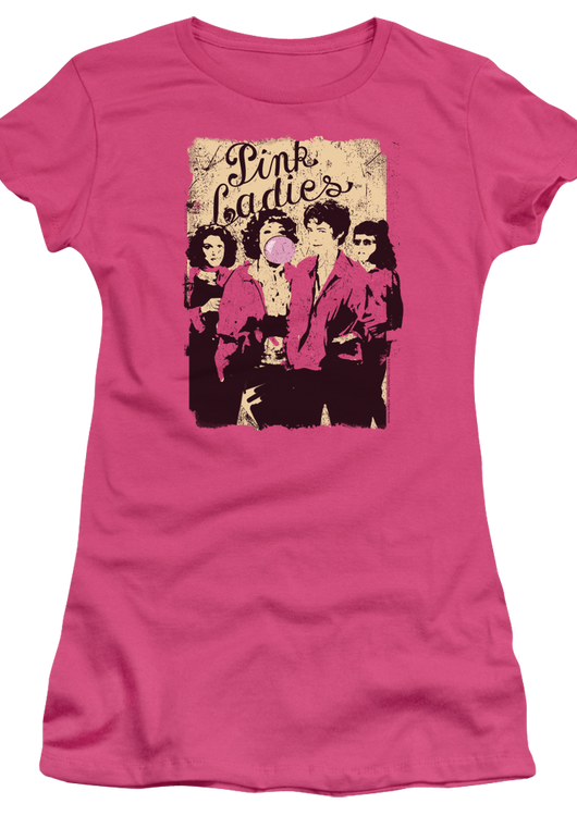 Slim-Fit Pink Ladies Grease Shirt - main product image
