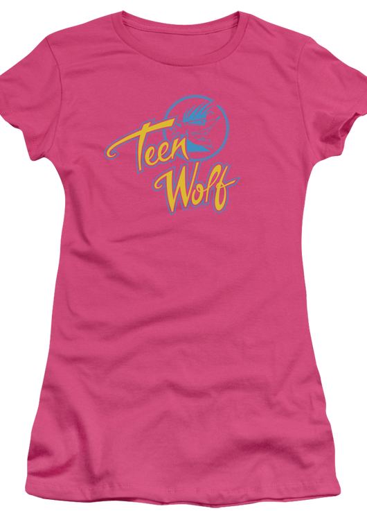 Ladies Pink Teen Wolf Shirt - main product image
