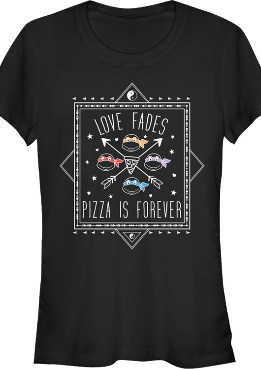 Ladies Pizza Is Forever Teenage Mutant Ninja Turtles Shirt - main product image