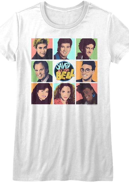 Womens Pop Art Saved By The Bell Shirt - main product image