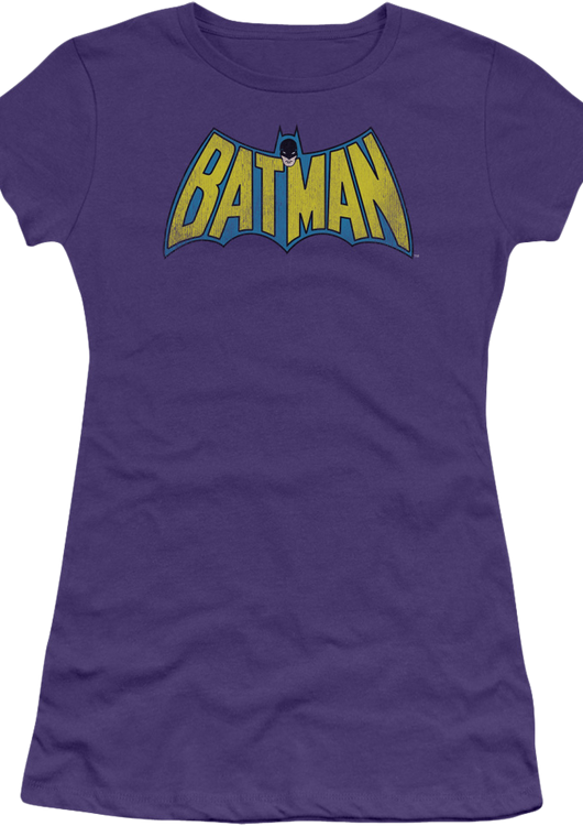 Ladies Purple Batman Shirt - main product image