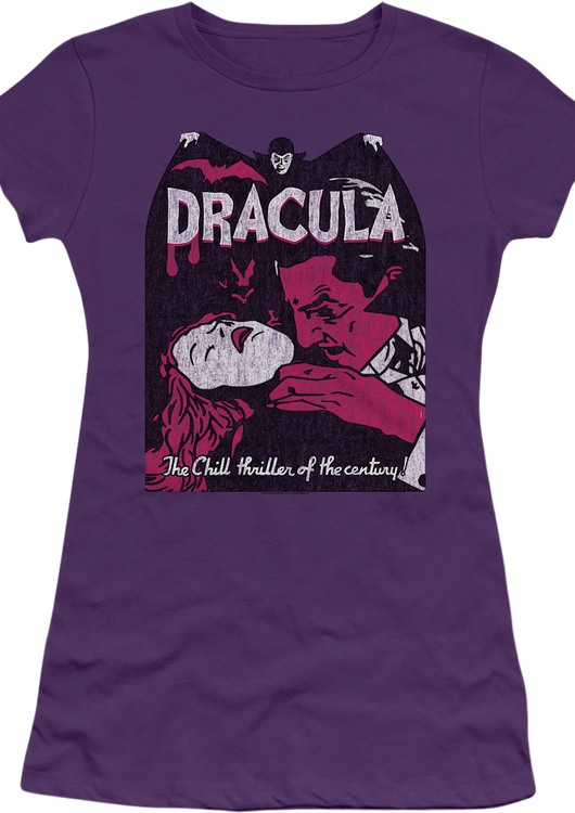 Ladies Purple Dracula Shirt - main product image