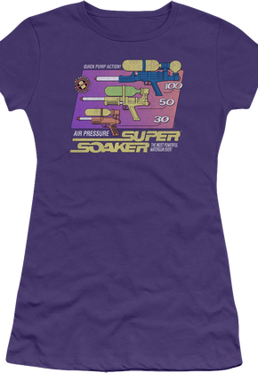 Ladies Purple Super Soaker Shirt