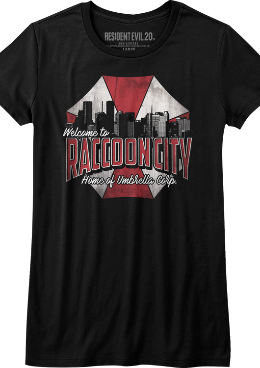 Womens Raccoon City Resident Evil Shirt - main product image
