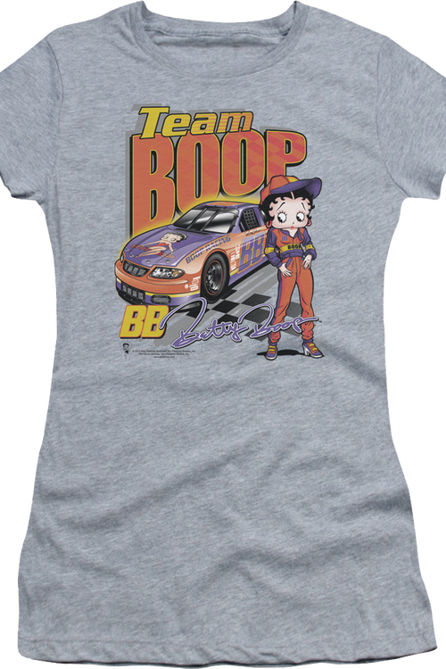 Ladies Racing Betty Boop Shirtmain product image