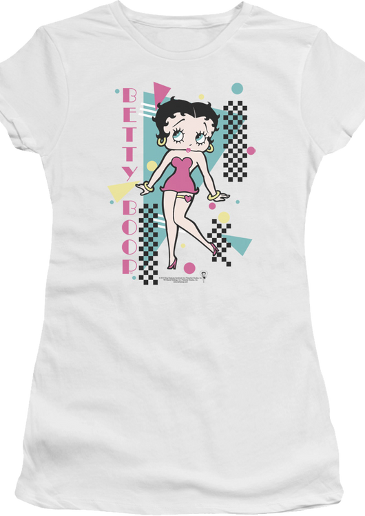 Ladies Retro Betty Boop Shirt - main product image