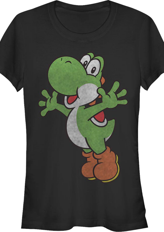 Ladies Retro Yoshi Super Mario Bros. Shirt - main product image