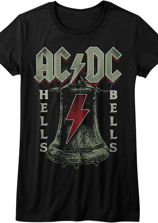 Ladies Ringin' Hells Bells ACDC Shirt - main product image