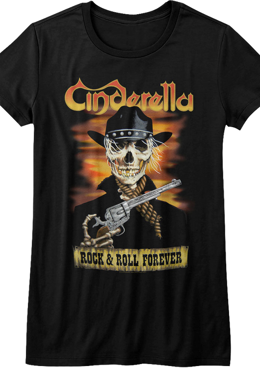 Ladies Rock and Roll Forever Cinderella Shirt - main product image