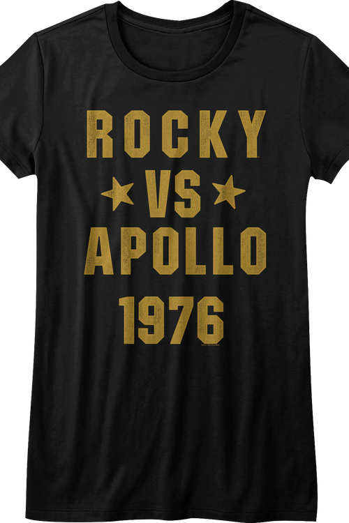 Ladies Rocky vs Apollo 1976 Rocky Shirt - main product image