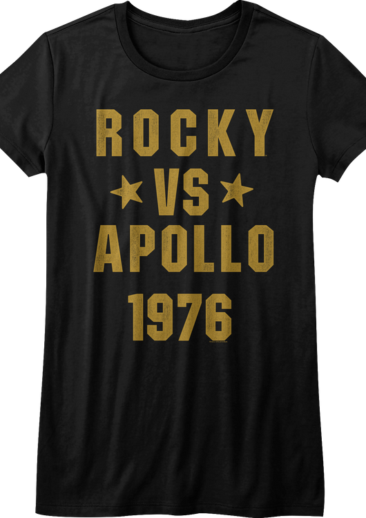 Ladies Rocky vs Apollo 1976 Rocky Shirt - main product image