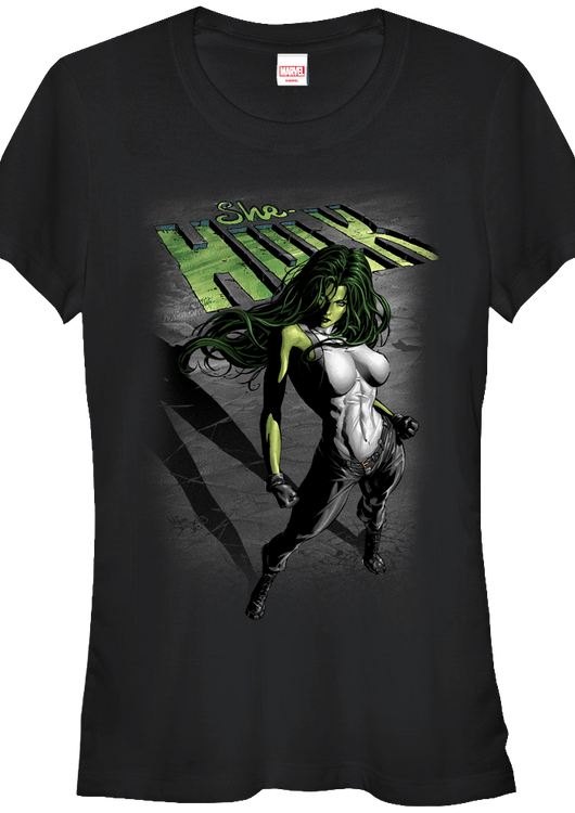 Ladies Shadow She-Hulk Shirt - main product image