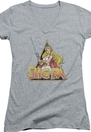 Ladies She-Ra V-Neck Shirt