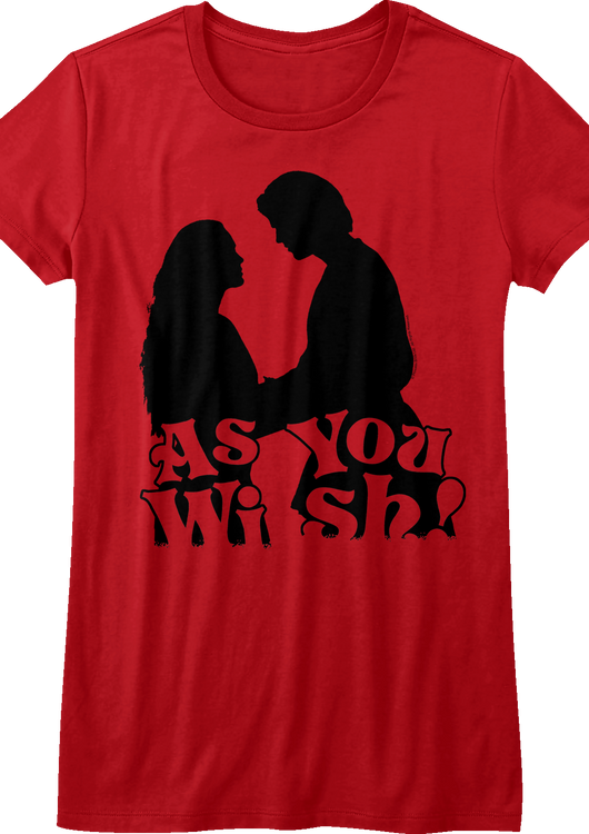 Womens Silhouette As You Wish Princess Bride Shirt - main product image