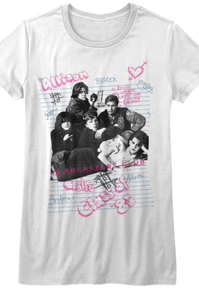 Womens Sketches Breakfast Club Shirt