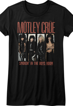 Ladies Smokin' In The Boys Room Motley Crue Shirt