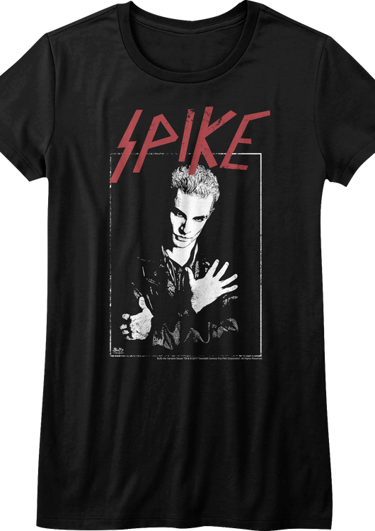 Womens Spike Buffy The Vampire Slayer Shirt - main product image