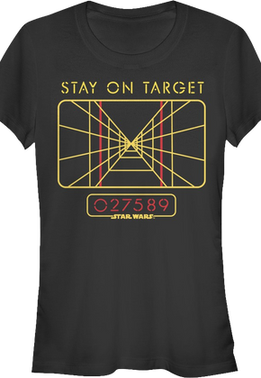 Ladies Star Wars Stay On Target Shirt