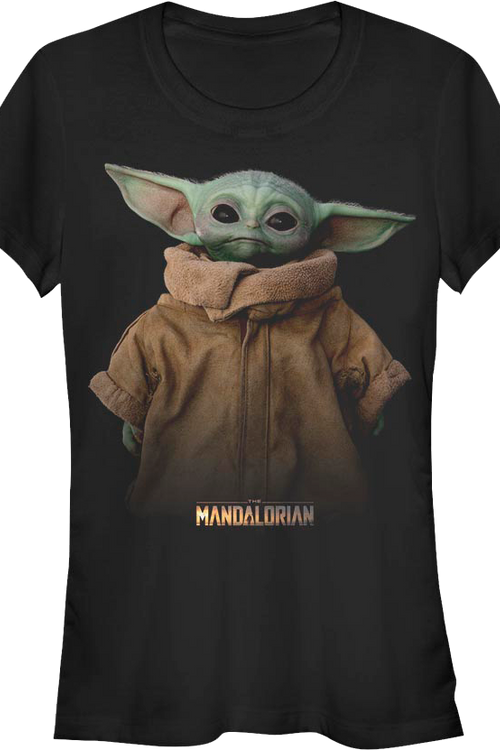 Ladies Star Wars The Mandalorian The Child Portrait Shirtmain product image
