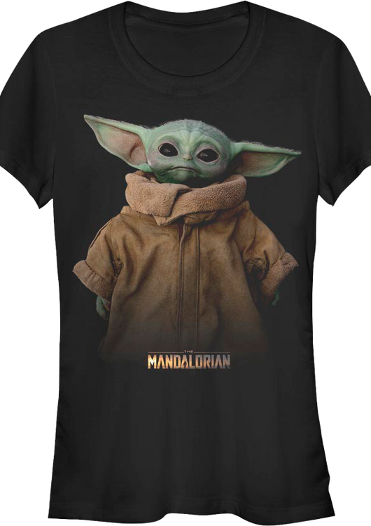 Ladies Star Wars The Mandalorian The Child Portrait Shirt - main product image