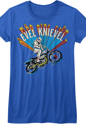 Ladies Superstar Evel Knievel Shirt