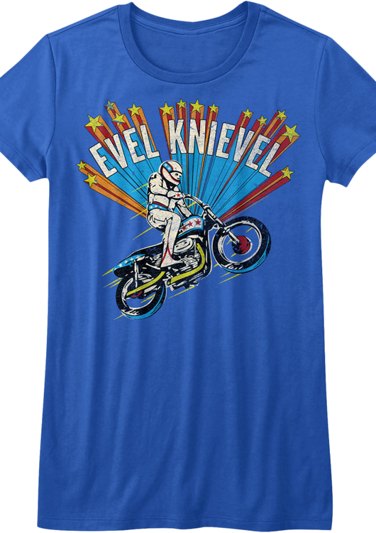 Ladies Superstar Evel Knievel Shirt - main product image