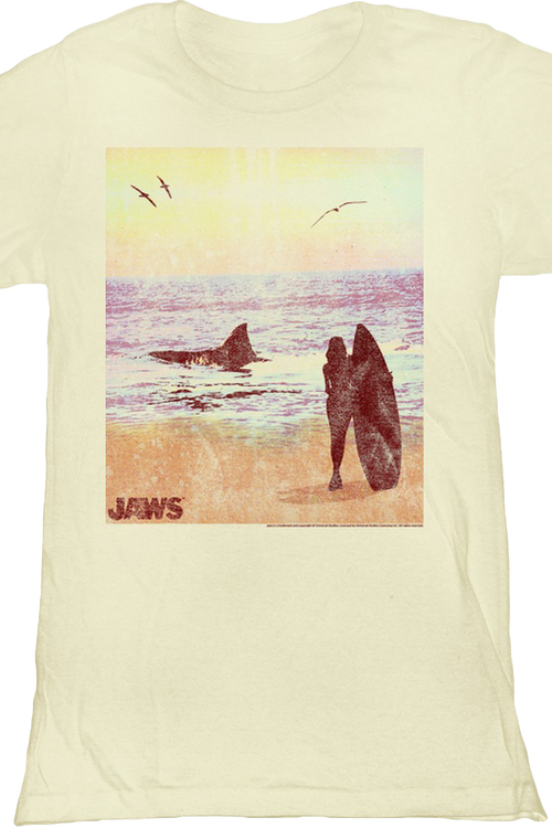 Ladies Surfboard Jaws Shirtmain product image