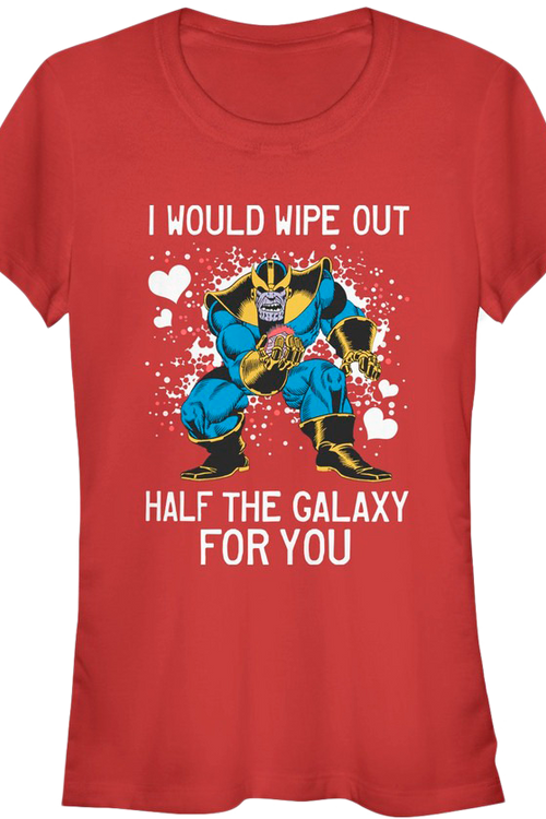 Ladies Thanos Valentine's Day Shirtmain product image