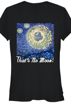 Ladies That's No Moon Star Wars Shirt