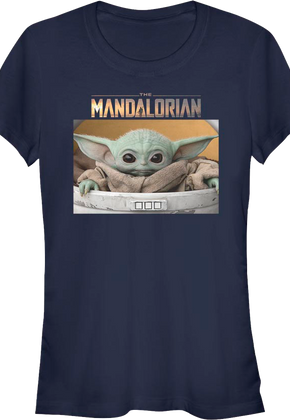 Ladies The Child Bassinet Star Wars The Mandalorian Shirt