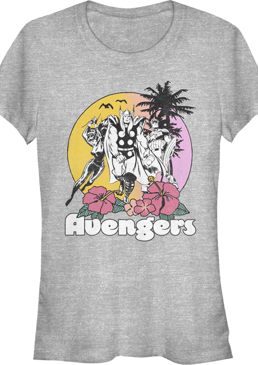 Ladies Tropical Avengers Shirt - main product image