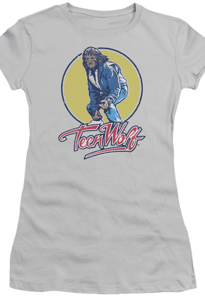 Ladies Van Surfing Teen Wolf Shirt