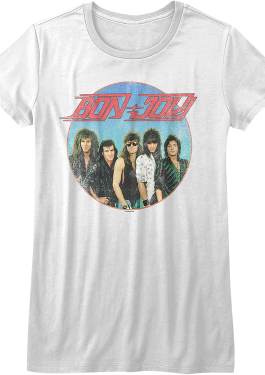 Ladies Vintage Bon Jovi Shirt - main product image