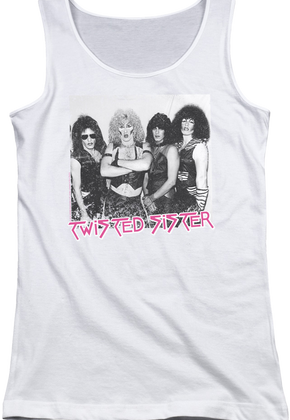 Junior Vintage Photograph Twisted Sister Tank Top