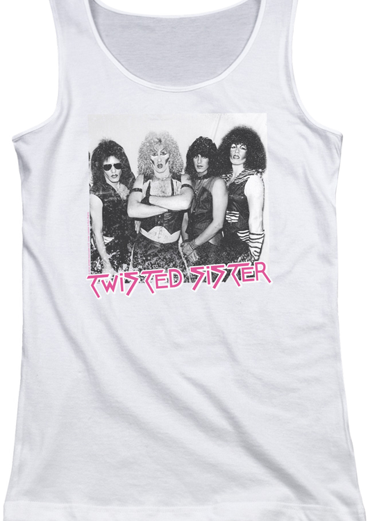 Junior Vintage Photograph Twisted Sister Tank Top - main product image